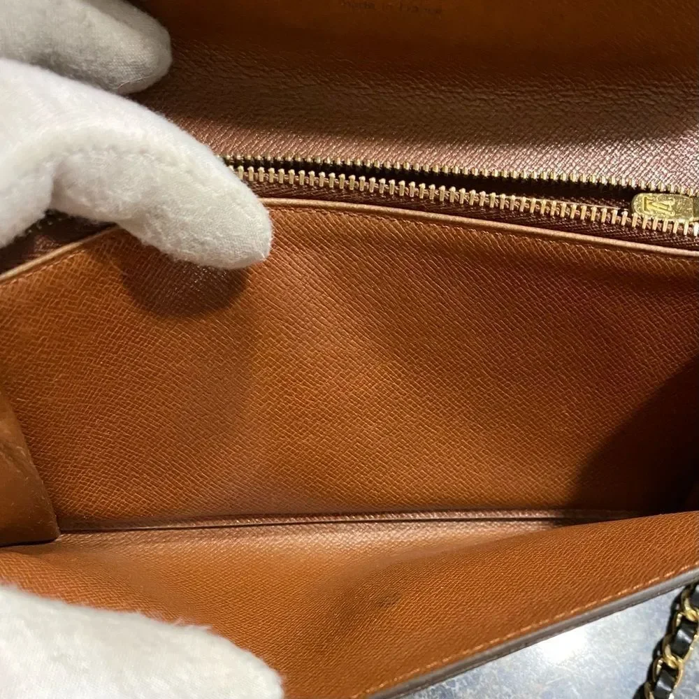 LOUIS VUITTON Monogram Sarah Wallet to Shoulder Bag 💼 W17 - Picture 13 of 14